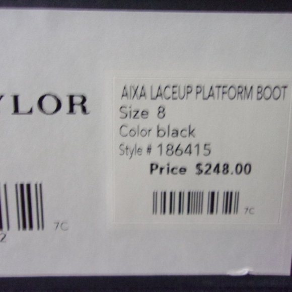 Ann Taylor Lace Up Platform Boot - Picture 10 of 12